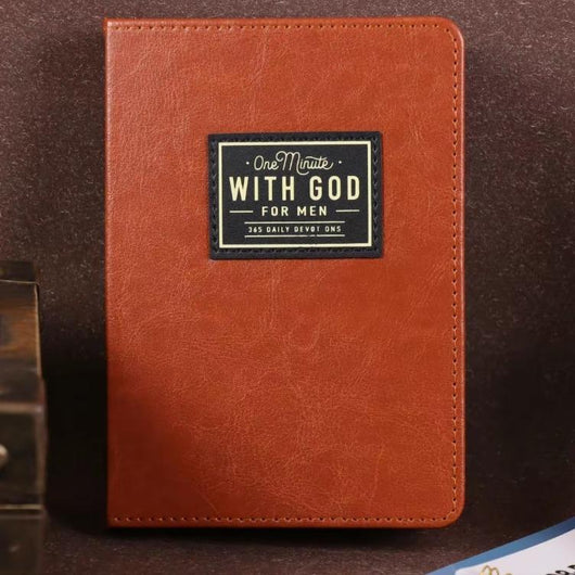 One Minute with God for Men, 365 Days Devotional Journal, Portable Daily Reflections eBook, Perfect Gift for Holidays Birthdays Christmas New Year, Self Improvement Journal