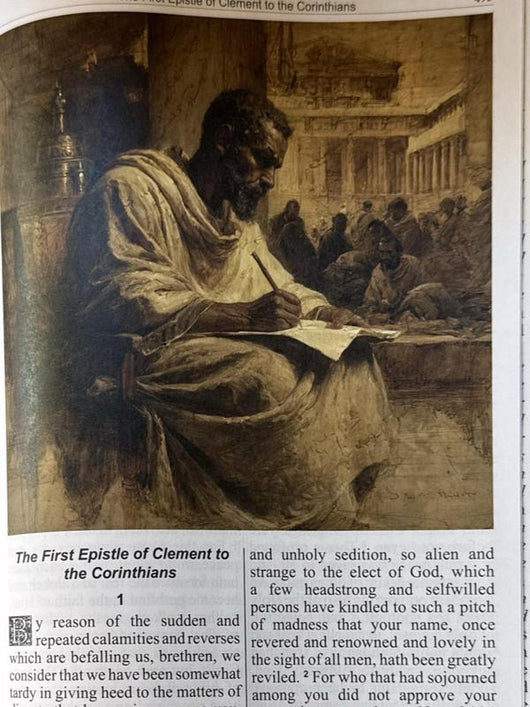 The Complete Ethiopian Bible in English (Extra-Large Print 17-Point Font, Illustrated) Includes Missing Apocrypha, Book of Enoch, Ezras, Jubilees, Meqabyan, Book of Wisdom, & Other Orthodox Lost Books