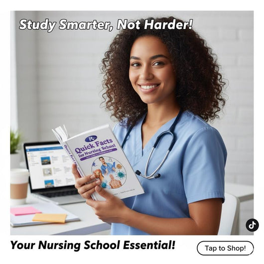 Quick Facts for Nursing School: Med-Surg & Pharmacology (RN & LPN) Interactive Book Set Learning Tools Book Workbook